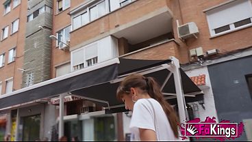 18-year-old Teen is an insatiable slut. Loreto Smith, fucked hard in FAKings