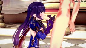 mona otk special throne & beach sex - full - genshin impact - thanks
