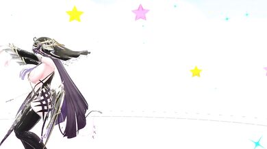 Thicc Elf VTuber dances to flowery tunes in hentai MMD cosplay