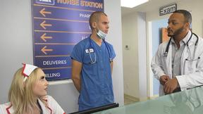 ”BIPHORIA Plowing the doc's butt - Marilyn Johnson, Dillon Diaz, Tony Sting”