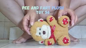 Pee and fart plush toy 56