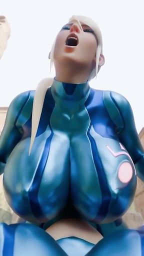 Nyl Futa-samus-x-samus Intense Passion: Hot, Wild Action with Explosive Chemistry and Sultry Curves