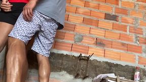 Well-Endowed Construction Worker Cums Inside My Ass
