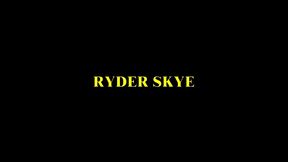 ryder skye blowjob and facial cumshot in pantyhose