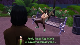 Horny Wife Cheats in Front of Husband - Part 1 - DDSims