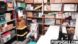 Twink thief double penetrated as punishment for stealing