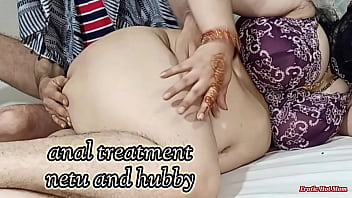 anal treatment of canadian couple - netu and hubby - sexy and beautiful big ass fucked homemade, spanish wife got big cock from behind bhabhi moans of desi with white big boobs