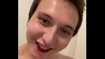 Jilly Rose in the shower