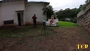 ines ventura em ensaio fotografico para hardbrazil - tony tigrao - capoeira - binho ted - sandro lima