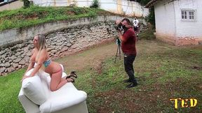 ines ventura em ensaio fotografico para hardbrazil - tony tigrao - capoeira - binho ted - sandro lima