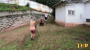 ines ventura em ensaio fotografico para hardbrazil - tony tigrao - capoeira - binho ted - sandro lima