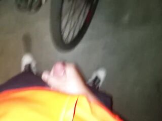 Working in the garage