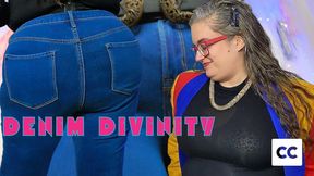 Denim Divinity: BBW MiLF Entrancing Booty in Jeans JOI with Cum Countdown and Denied Orgasm Ending ft OctoGoddess Ass Fetish, Jean Fetish Captioned Version