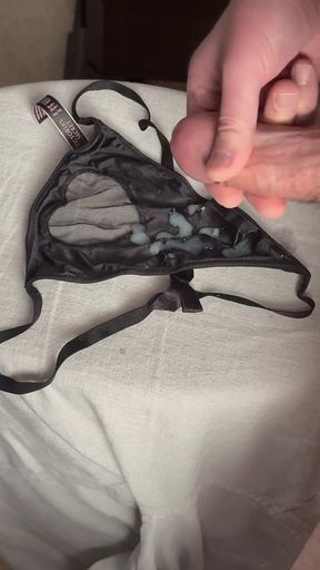Cum on Wife's Panties 10