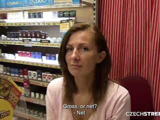 Aged girl from the tobacconist