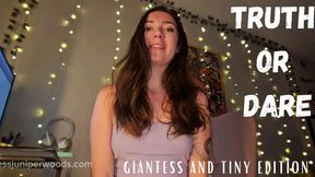 Truth or dare: Giantess and Tiny edition