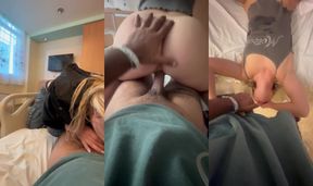 Unexpected Encounter: Nurse Walks In During Hospital Romance!