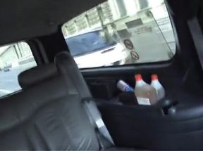 Classy mature with big tits gets ass fucked in car