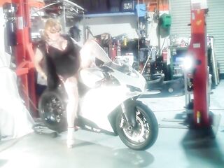 Ducati gets Transsexual Sexually Excited