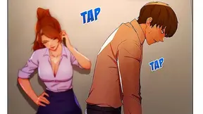 Stepmom Seduces Boss in Forbidden Homecoming Hentai Adventure