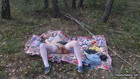 fingering myself in nature (Mira, 19 y.o.)