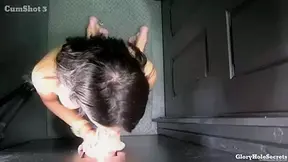 Trixie's First Gloryhole Video POV, Scene #01