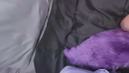 Seductive werewolf Emma Rosie licks and rides in the full moon light