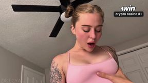 Amateur Stepsister Begs for Orgasm