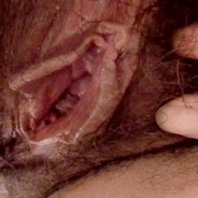 I love having my hairy pussy licked and fucked hard. Do you please me, loves?