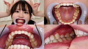 Kozue Fujita - Watching Inside mouth of Japanese cute girl - 1080p