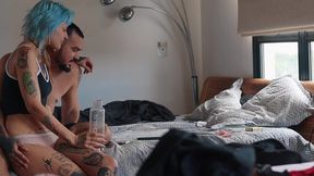 pawg goth babe fuck & cum inside - sora michi - complete scene