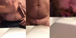 Dry Humping The Counter and Choked on His Thick Load I Couldn’t Swallow