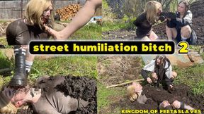 street humiliation bitch prt 2 (4K)