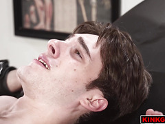 Sick concept! But damn, this BDSM scene is HOT! Derek Kage vs Max Mabry