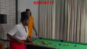 I Won the Snooker Bet and Fuck Her Pussy Creampid on Her Face