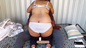 Thick Desi Aunty’s Round Ass Fingered Outdoors! Hot Tamil Couple’s Risky Village Romance