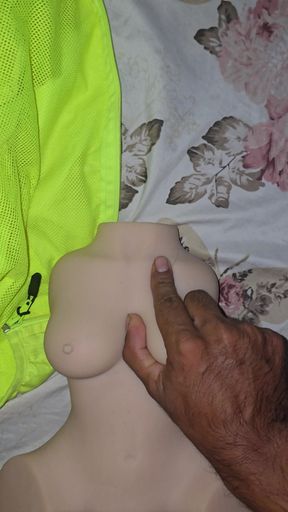 FIRST ANAL SEX WITH SEX DOLL