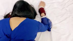 Seeing Uncle&amp;#039;s thick black cock, the virgin girl&amp;#039;s got shook and said to stepuncle, please leave my,Hindi HD xxx Full