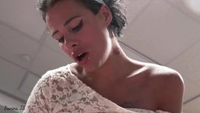 ladyboy shemale trans gives a great blowjob pov gianina ts