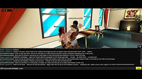 3D Hentai Game Porn – IMVU Couple Enjoy Intense Hotel Room Action