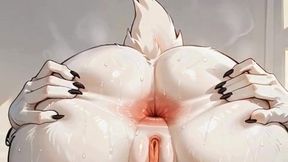 fucking the new resident of my city. she s a furry rabbit and she came a lot on my dick.