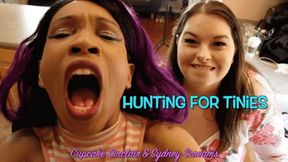 Hunting for Tinies - Starving Cupcake Sinclair and Sydney Screams Search for Tiny People to Vore - HD 1080 MP4