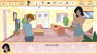 Milftoon Drama - Busty teacher with glasses has sex with lucky college student (Mrs. Jackson)