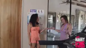 Two Hot Wifes Get Railed by Young Bull