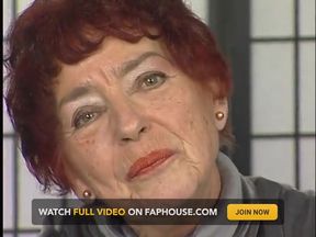 Hairy redhead granny toys her twat at the casting