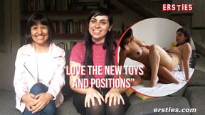 Wara & Maria Savor Sizzling Sensual Lesbians' Intimate Romp