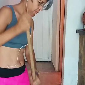 Calvohot70 Fucks His Slut Daughter-in-law Hard While Daddy Is in the Kitchen.