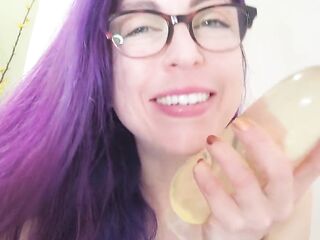 Nerdy Faery - Trying to Bang a Void urine Filled Fucking-rubber