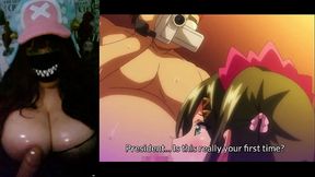 Big-titted goth girl gets gangbanged at school