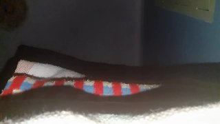 Jerking in a fun way, it's like having sex with a real bum, try it and